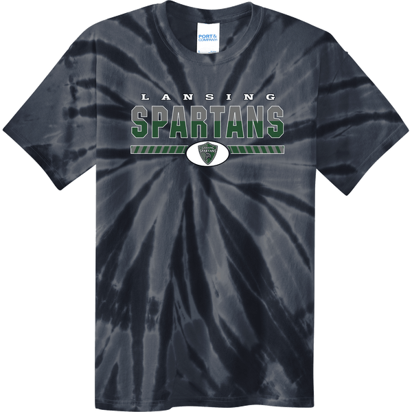 Lansing Spartans Youth Tie-Dye Tee