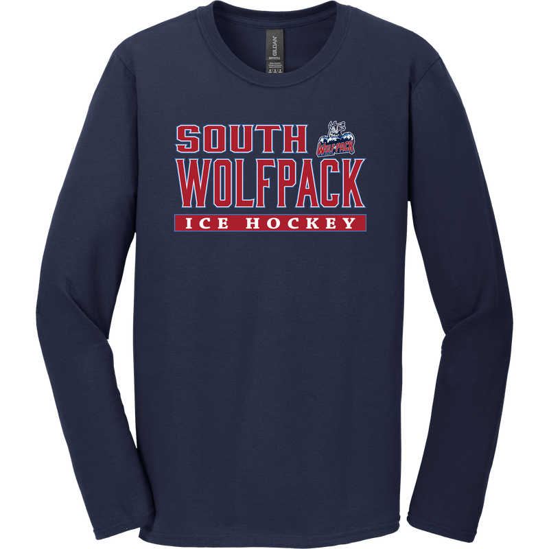 CT Wolfpack South Softstyle Long Sleeve T-Shirt