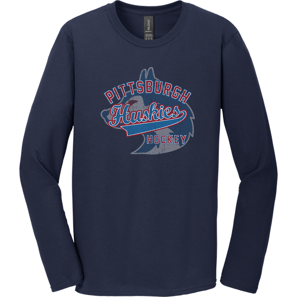 Pittsburgh Huskies Softstyle Long Sleeve T-Shirt