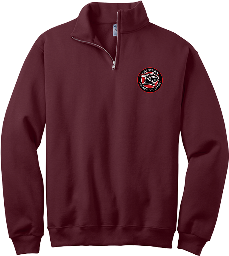 Palmyra Black Knights NuBlend 1/4-Zip Cadet Collar Sweatshirt