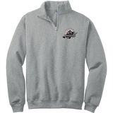 Allegheny Badgers NuBlend 1/4-Zip Cadet Collar Sweatshirt