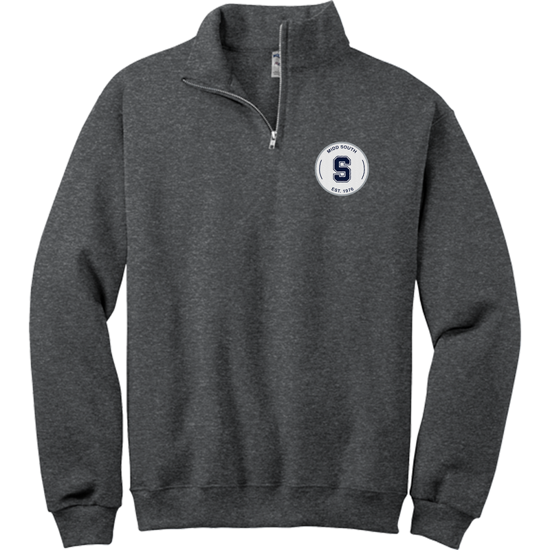 Midd South FBLA NuBlend 1/4-Zip Cadet Collar Sweatshirt