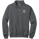 Randolph Middle School NuBlend 1/4-Zip Cadet Collar Sweatshirt