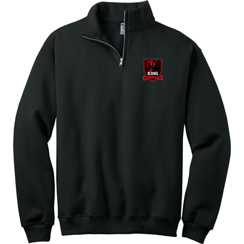 King Cobras NuBlend 1/4-Zip Cadet Collar Sweatshirt