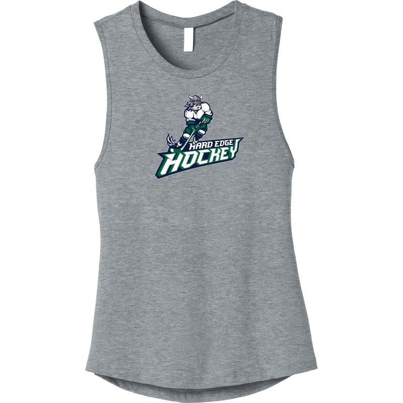 Hard Edge Hockey Womens Jersey Muscle Tank