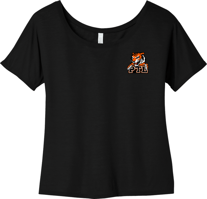 Princeton Tiger Lilies Womens Slouchy Tee