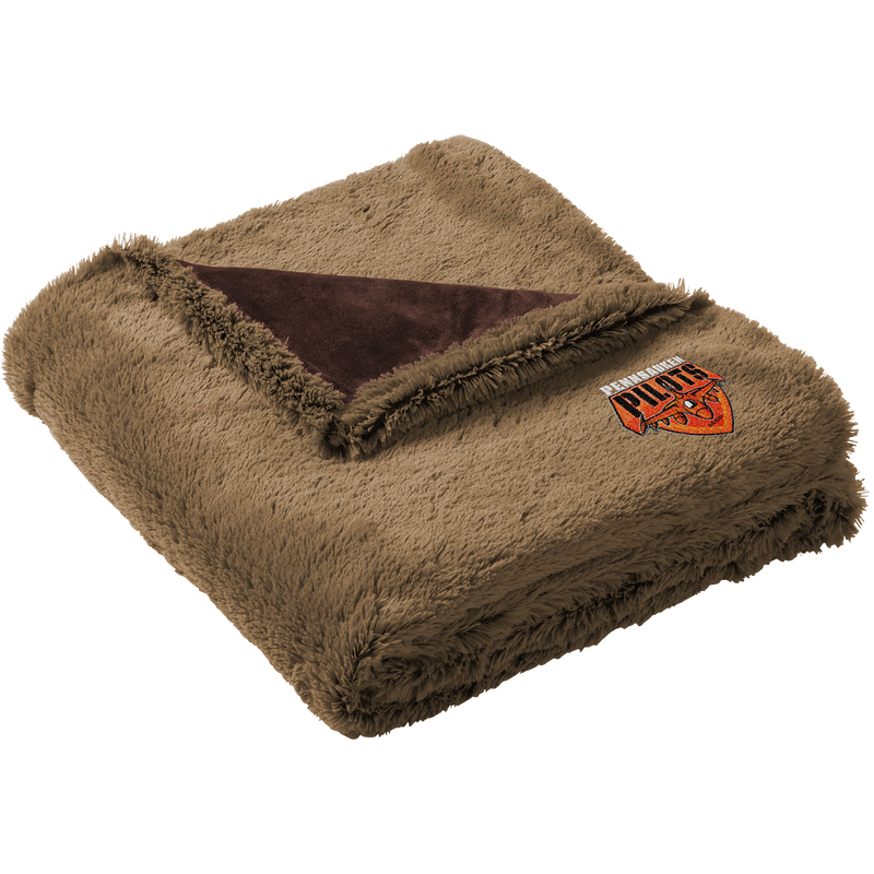 Pennsauken Pilots Faux Fur Blanket