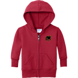 Maryland Black Bears Infant Core Fleece Full-Zip Hooded Sweatshirt