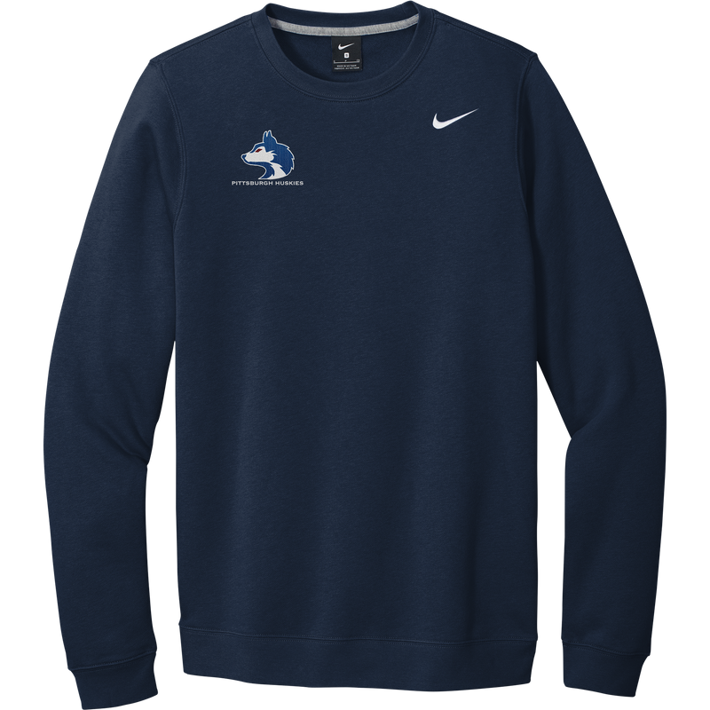 Pittsburgh Huskies Nike Club Fleece Crew