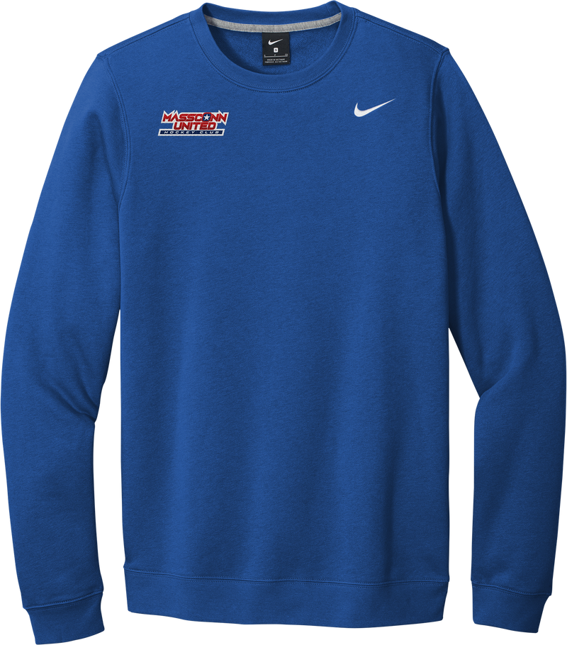 Mass Conn United Nike Club Fleece Crew