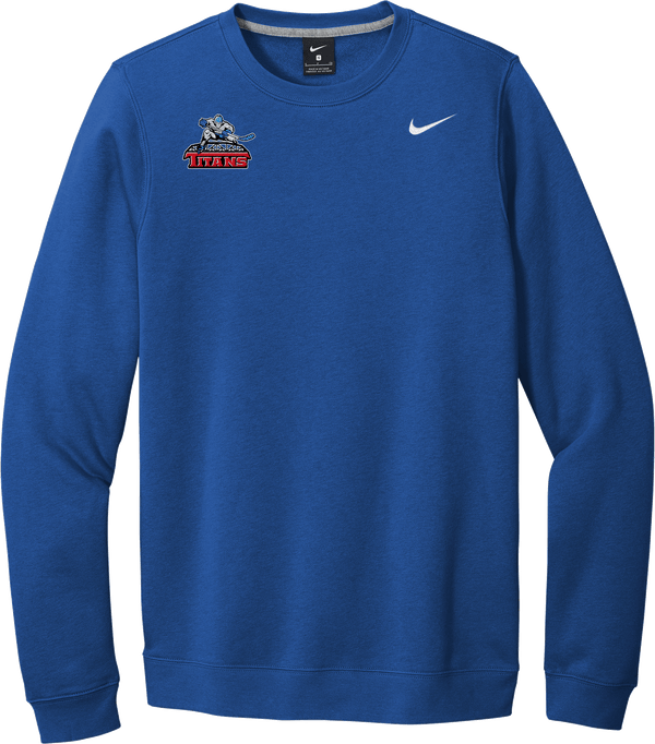 NJ Titans Nike Club Fleece Crew