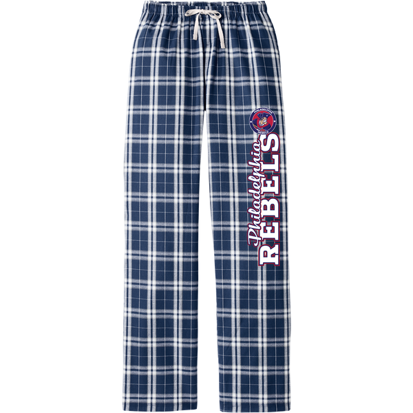 Philadelphia Rebels Women's Flannel Plaid Pant