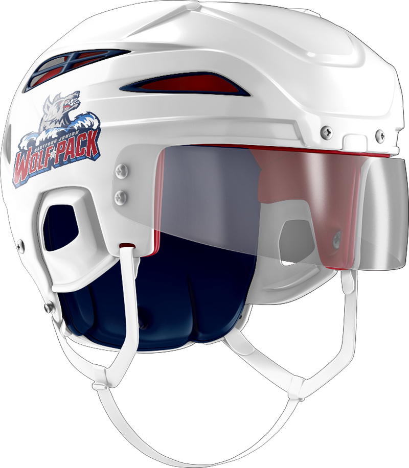 Hartford Jr. Wolfpack Girls Helmet Stickers