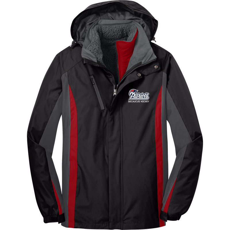 Secaucus Patriots Colorblock 3-in-1 Jacket