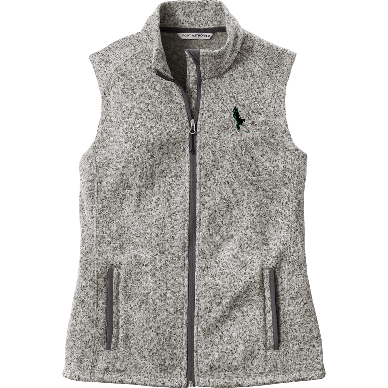 Wilmington Nighthawks Ladies Sweater Fleece Vest