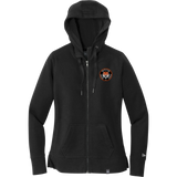 Princeton Jr. Tigers New Era Ladies French Terry Full-Zip Hoodie