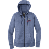 CT Wolfpack South New Era Ladies French Terry Full-Zip Hoodie