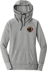 Maryland Black Bears New Era Ladies Tri-Blend Fleece Pullover Hoodie