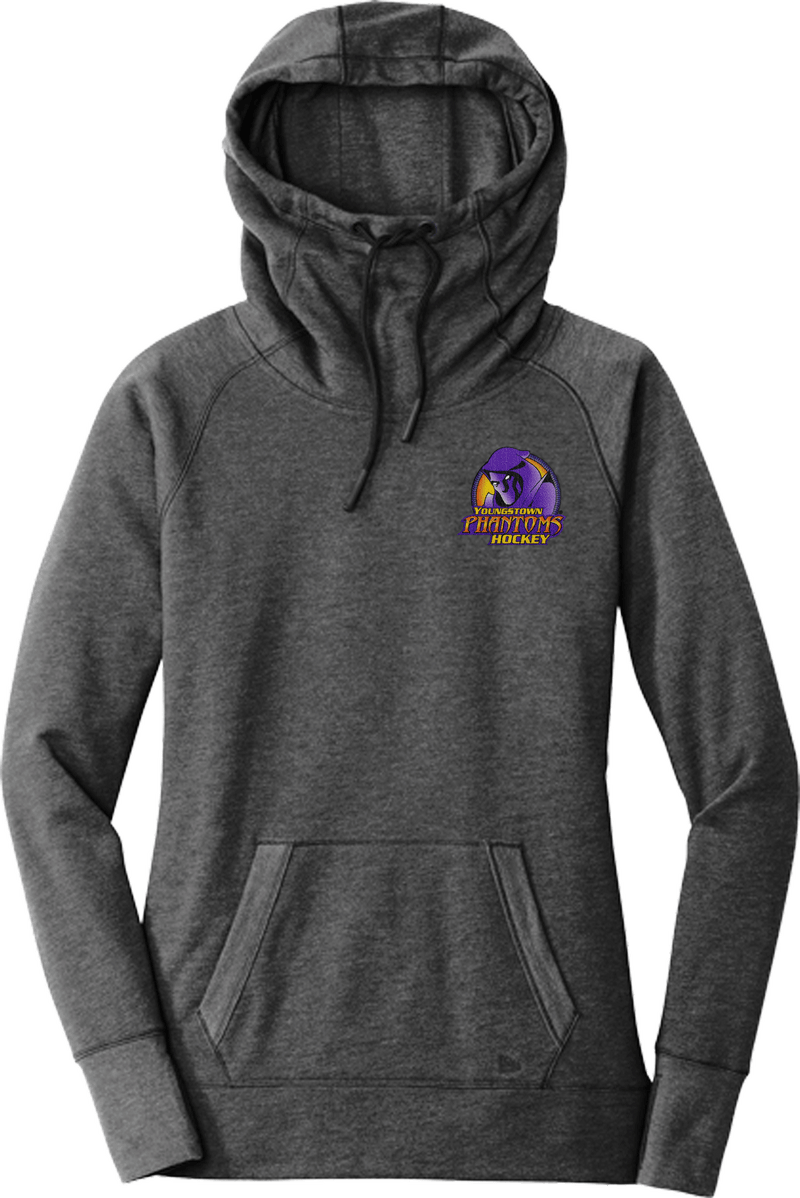 Youngstown Phantoms New Era Ladies Tri-Blend Fleece Pullover Hoodie