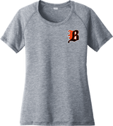 Philadelphia Blazers Ladies PosiCharge Tri-Blend Wicking Scoop Neck Raglan Tee