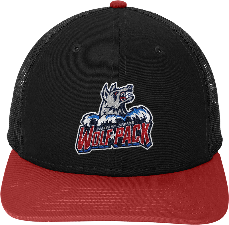 Hartford Jr. Wolfpack New Era Snapback Low Profile Trucker Cap