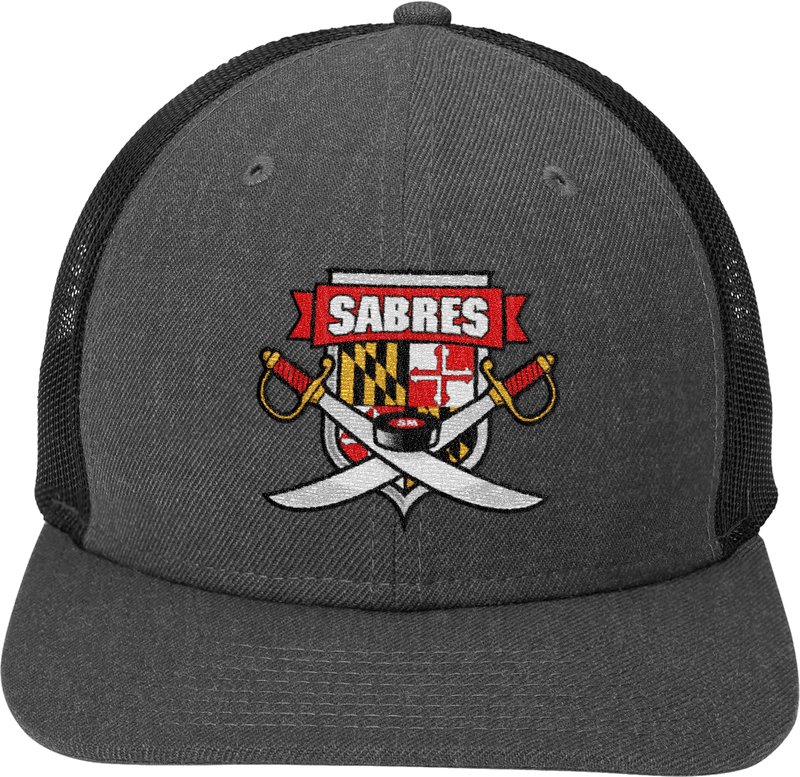 SOMD Sabres New Era Snapback Low Profile Trucker Cap