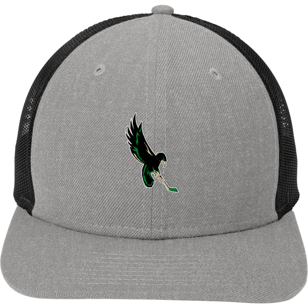 Wilmington Nighthawks New Era Snapback Low Profile Trucker Cap