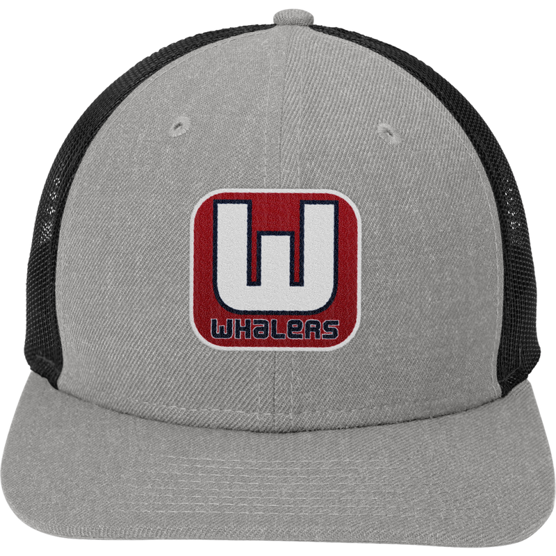 CT Whalers Tier 1 New Era Snapback Low Profile Trucker Cap