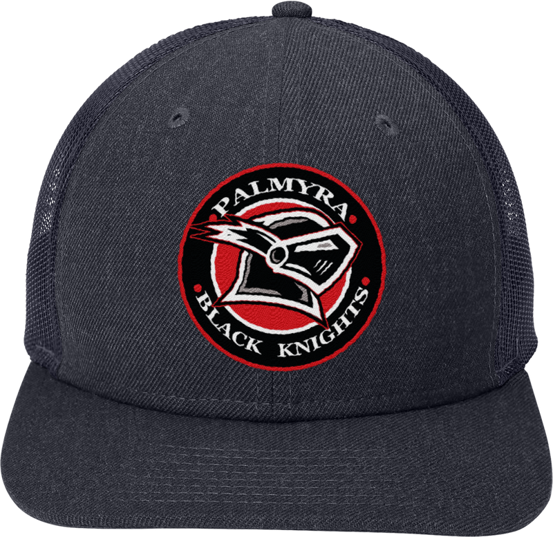 Palmyra Black Knights New Era Snapback Low Profile Trucker Cap