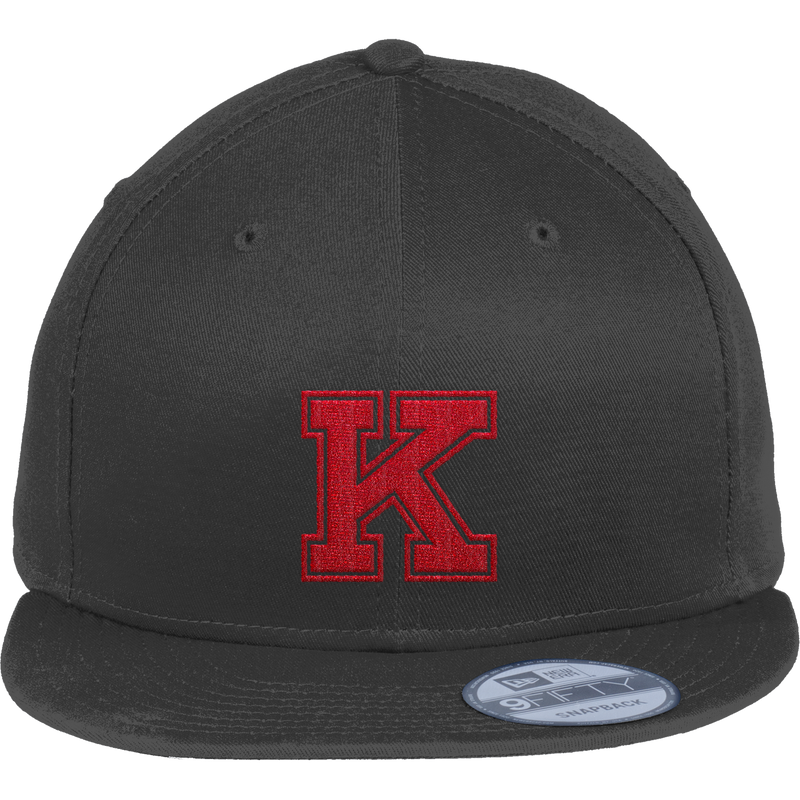 King's College New Era Flat Bill Snapback Cap