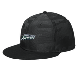 Hard Edge Hockey New Era Camo Flat Bill Snapback Cap