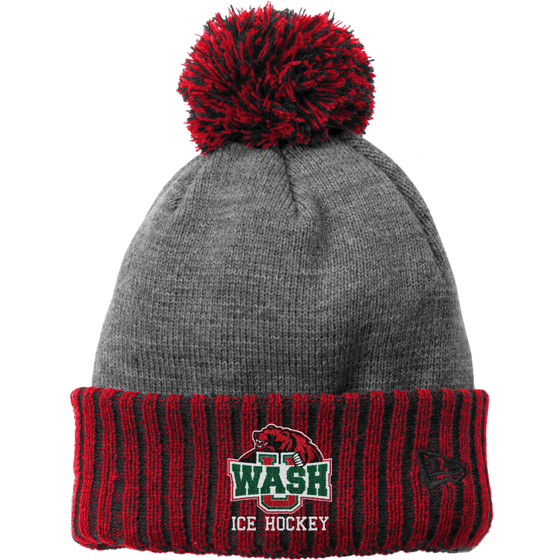 Wash U New Era Colorblock Cuffed Beanie