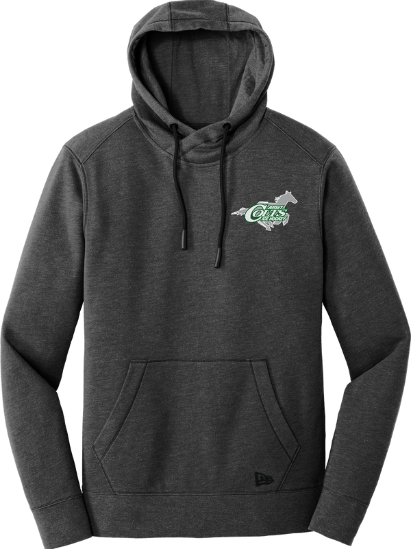 NJ Colts New Era Tri-Blend Fleece Pullover Hoodie