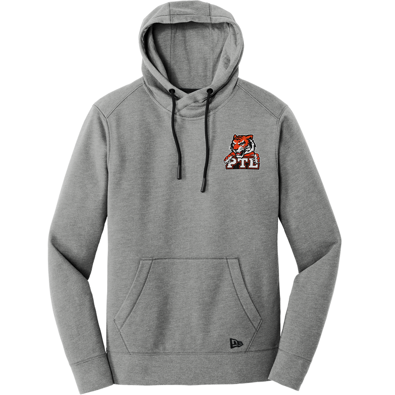 Princeton Tiger Lilies New Era Tri-Blend Fleece Pullover Hoodie