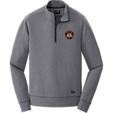 Princeton Jr. Tigers New Era Tri-Blend Fleece 1/4-Zip Pullover