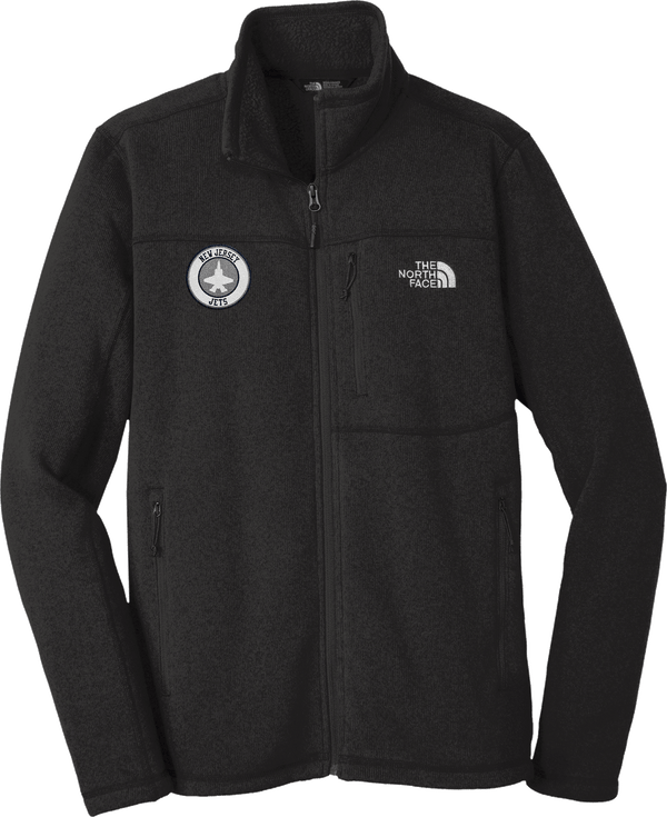 NJ Jets The North Face Sweater Fleece Jacket