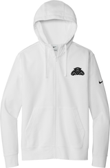 Igloo Jaguars Nike Club Fleece Sleeve Swoosh Full-Zip Hoodie