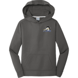 Mid-State Mustangs Youth Performance Fleece Pullover Hooded Sweatshirt