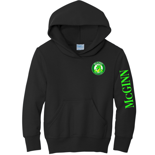 McGinn Elementary Youth Core Fleece Pullover Hooded Sweatshirt