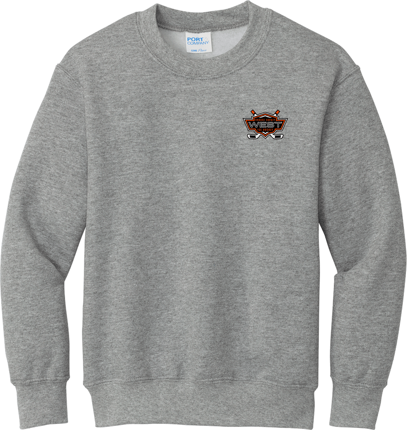 Orange County West Youth Core Fleece Crewneck Sweatshirt