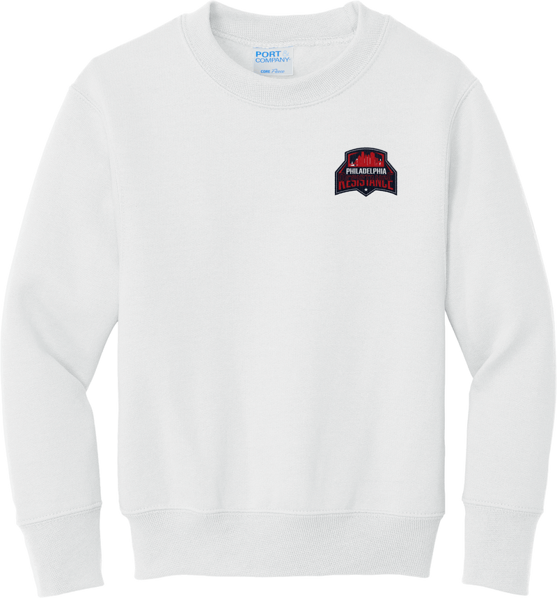 Philadelphia Resistance Youth Core Fleece Crewneck Sweatshirt