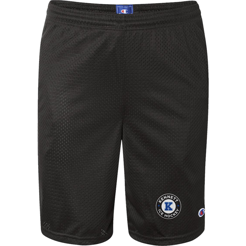 Kennett Hockey Polyester Mesh 9 Inch Shorts with Pockets