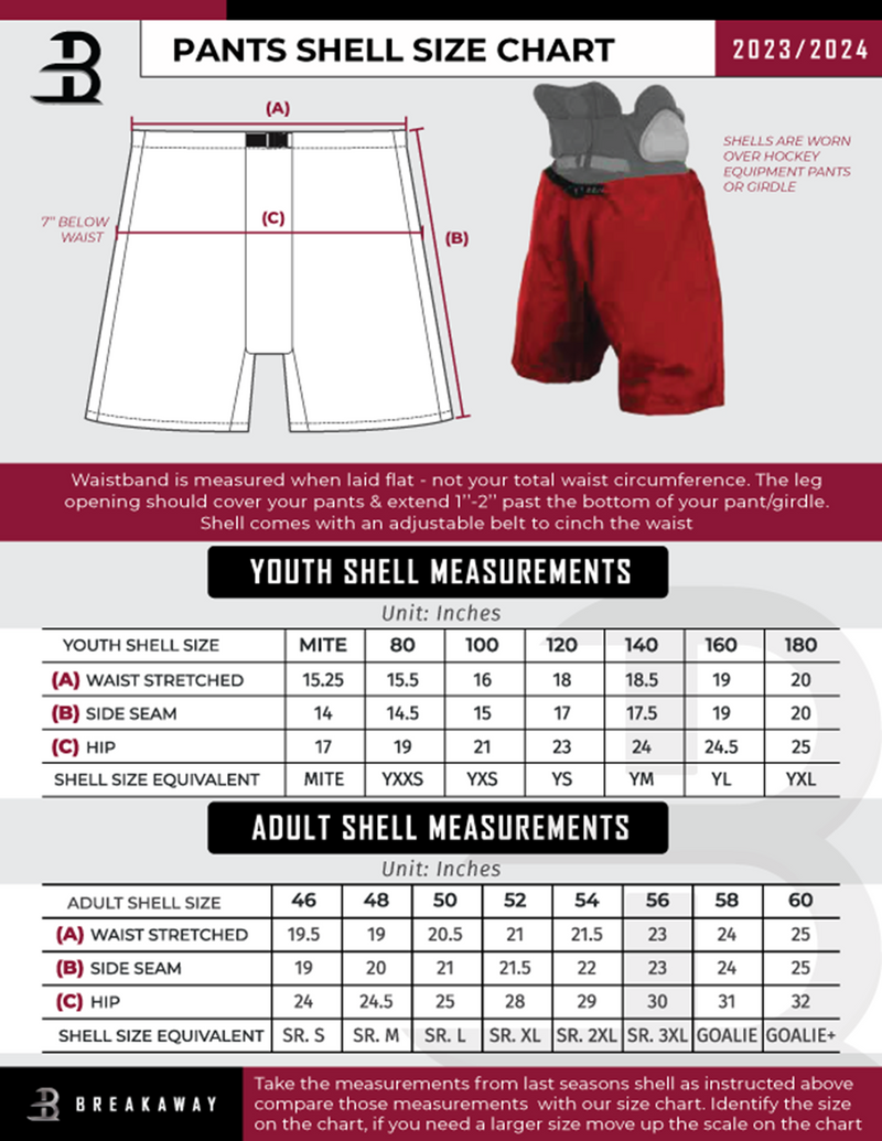 Grundy Senators Youth Sublimated Pants Shell