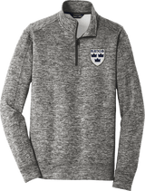 North Jersey Kings PosiCharge Electric Heather Fleece 1/4-Zip Pullover