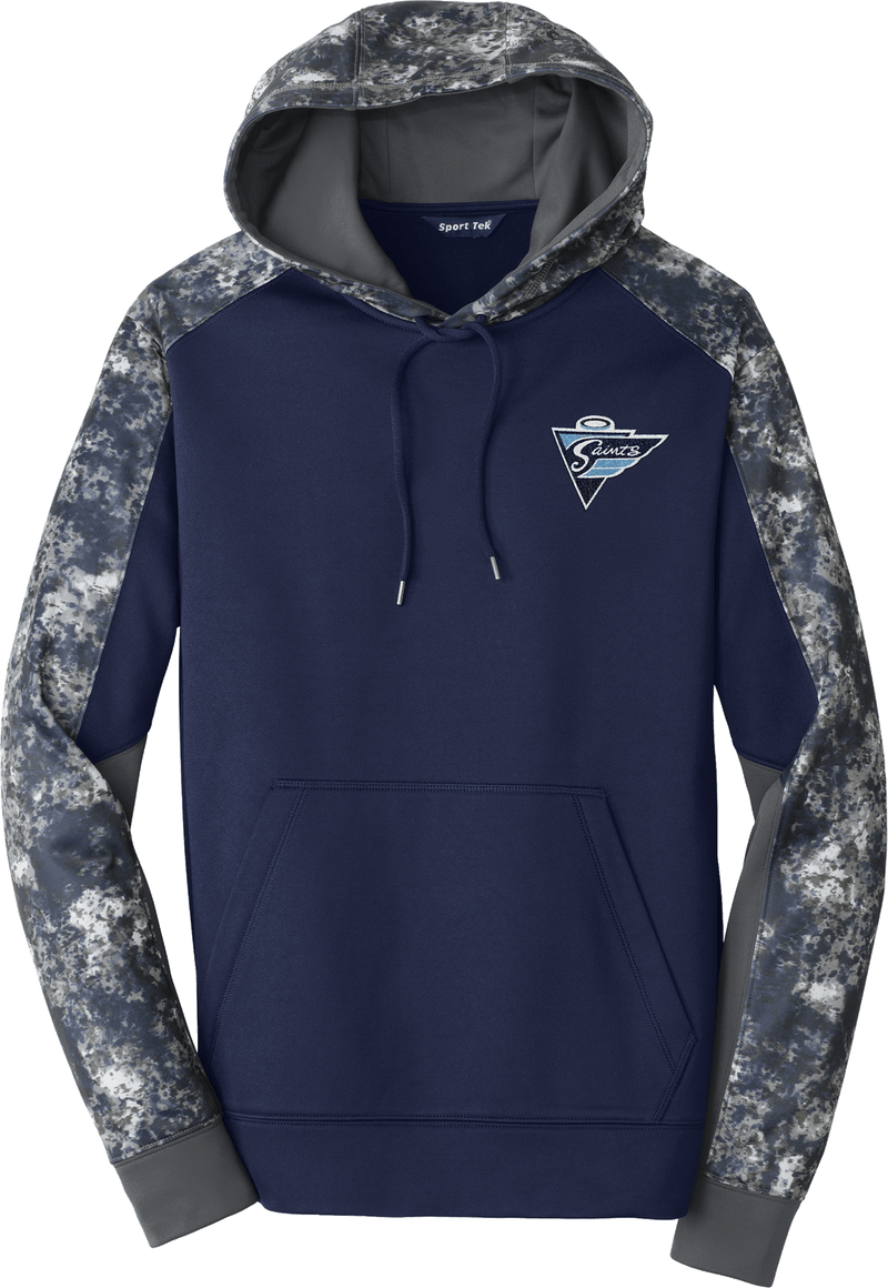 Ramapo Saints Sport-Wick Mineral Freeze Fleece Colorblock Hooded Pullover