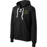 HVM Montgomery Lace Up Pullover Hooded Sweatshirt