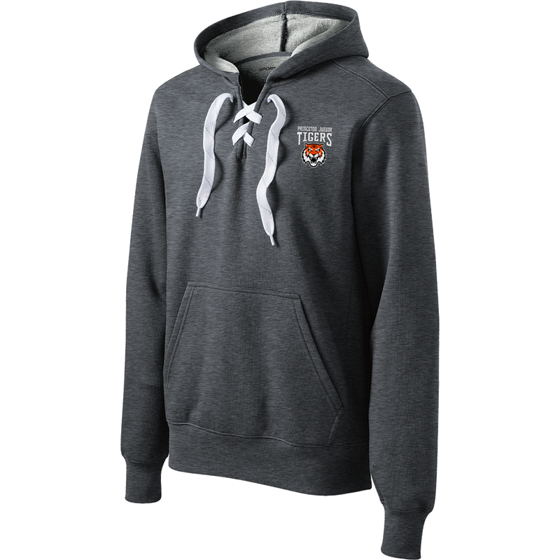 Princeton Jr. Tigers Lace Up Pullover Hooded Sweatshirt