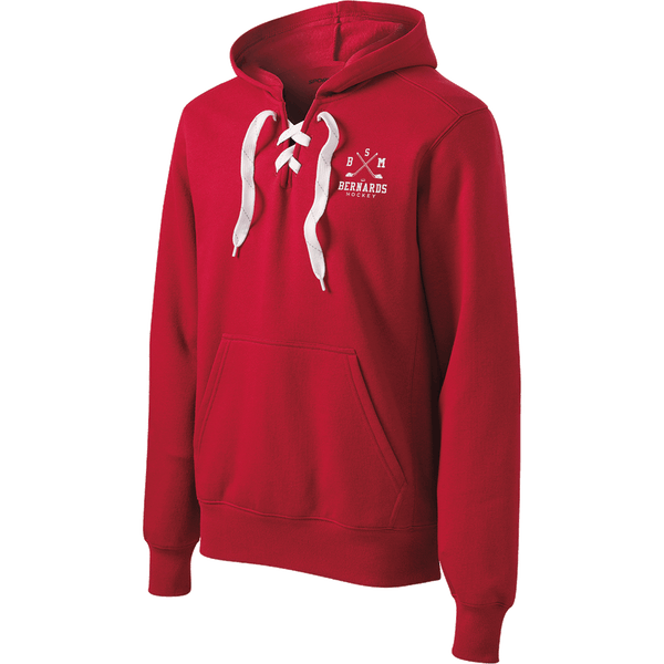 BSM Bernards Lace Up Pullover Hooded Sweatshirt