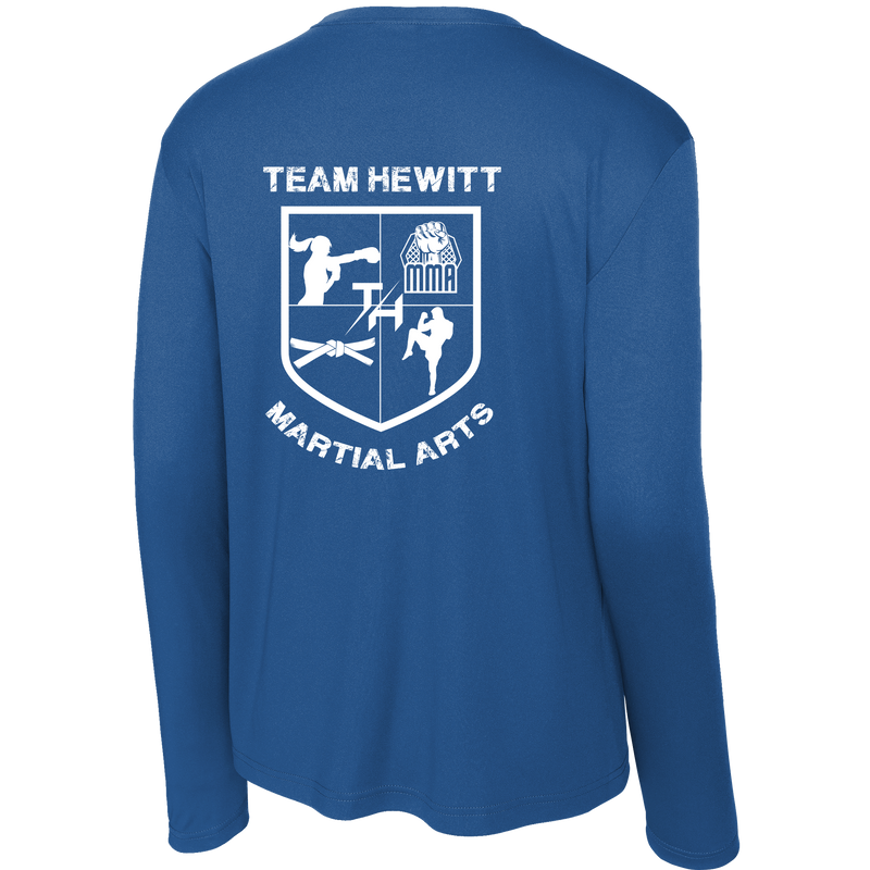 Team Hewitt Martial Arts Long Sleeve PosiCharge Competitor Tee