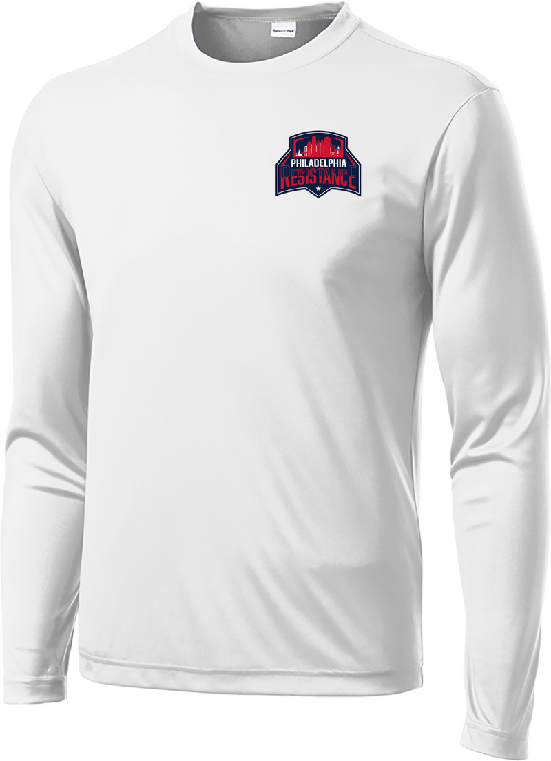 Philadelphia Resistance Long Sleeve PosiCharge Competitor Tee